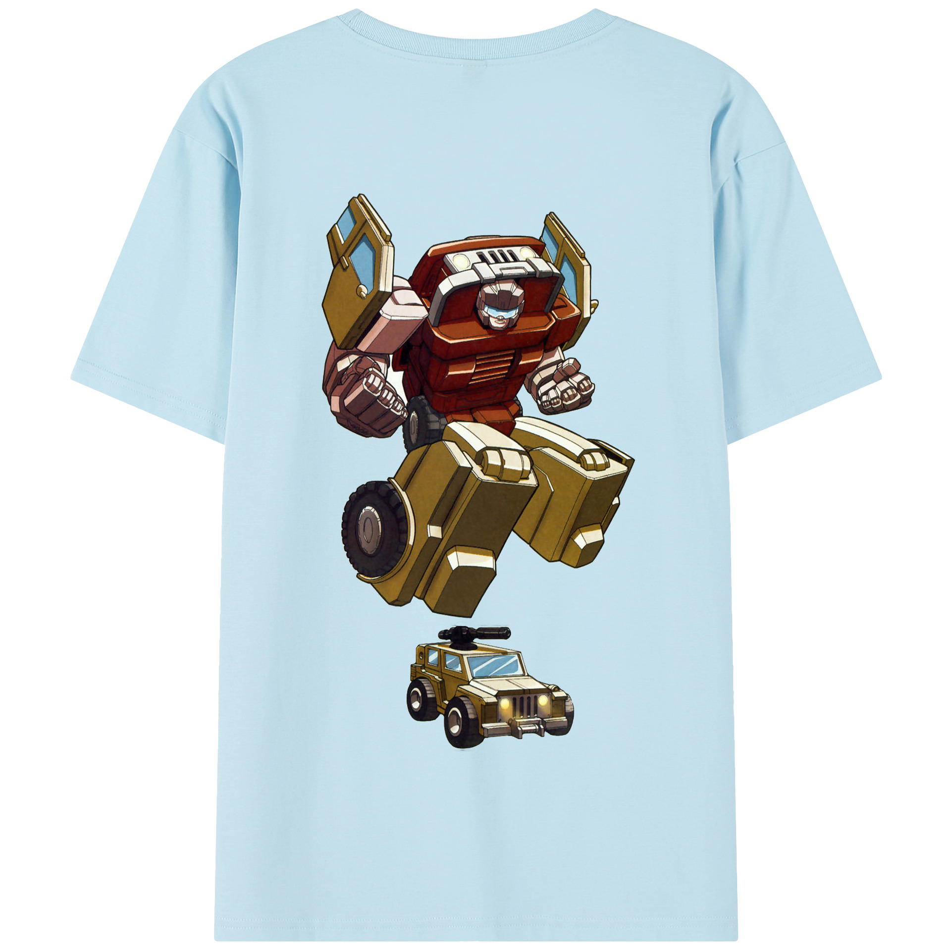 （画像用）  綿100％半袖Tシャツ（背面プリント）